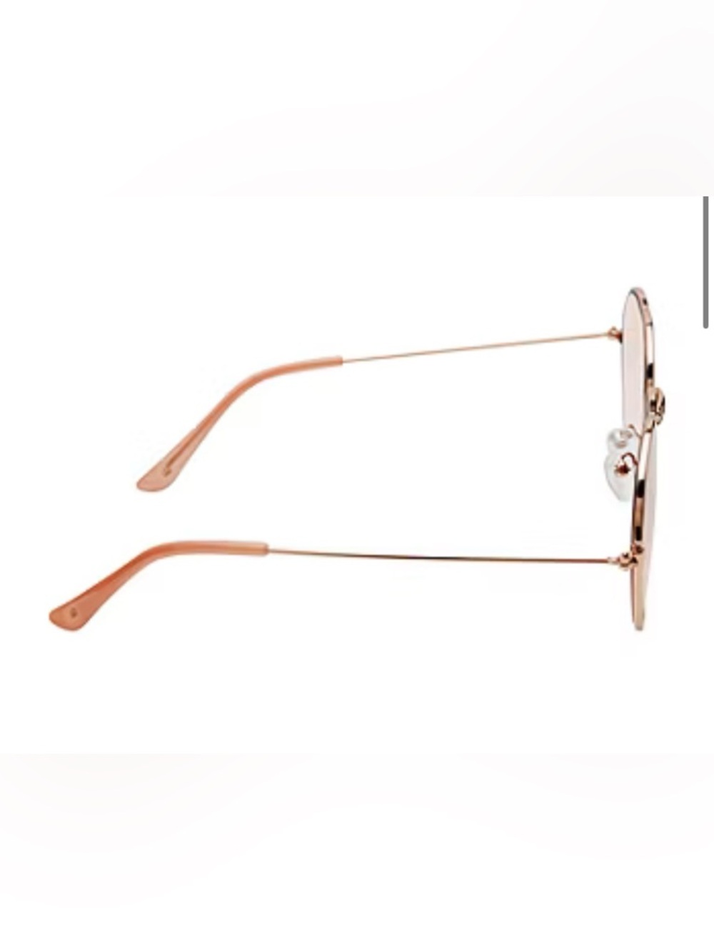 Juicy Couture Heart-Shaped Sunglasses in Pink and Gold - Picture 4 of 6